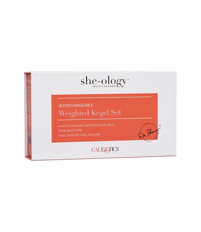 CalExotics She-ology Interchangeable Weighted Kegel Set