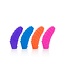 CalExotics Intimate Play Silicone Finger Swirls
