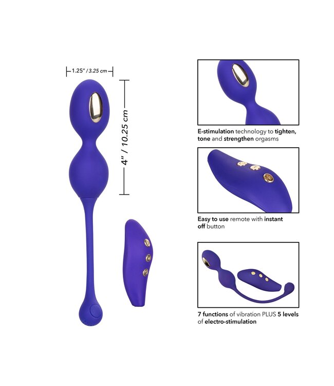 CalExotics Impulse Intimate E-Stimulator Remote Dual Kegel Exerciser