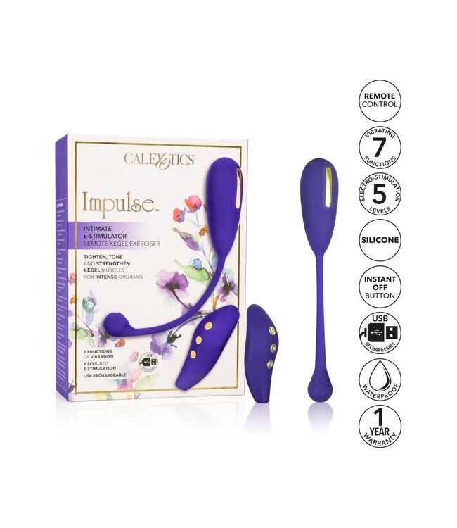 CalExotics Impulse Intimate E-Stimulator Remote Kegel Exerciser
