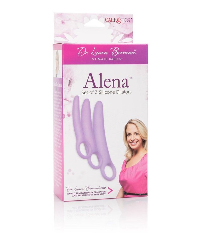 CalExotics Dr. Laura Berman Alena Set of 3 Silicone Dilators