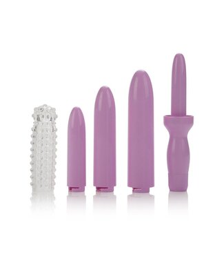 CalExotics Dr. Laura Berman Dilators Set Of 4 Locking Sizes Plus Sleeve
