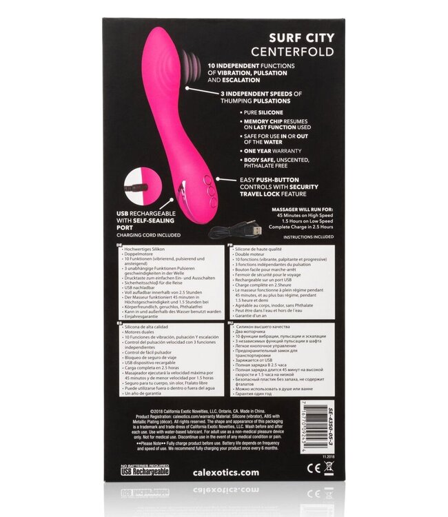 CalExotics California Dreaming Surf City Centerfold