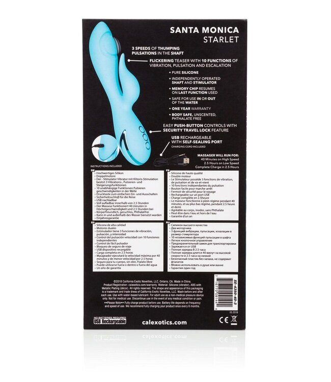 CalExotics California Dreaming Santa Monica Starlet