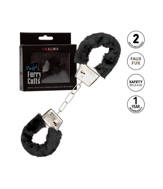 CalExotics Playful Furry Cuffs