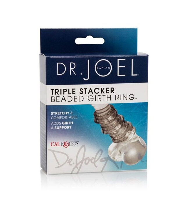 CalExotics Dr. Joel Kaplan Triple Stacker Beaded Girth Ring