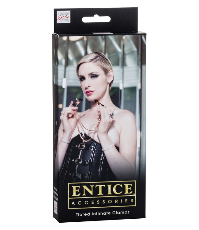 CalExotics Entice Accessories Tiered Intimate Clamps