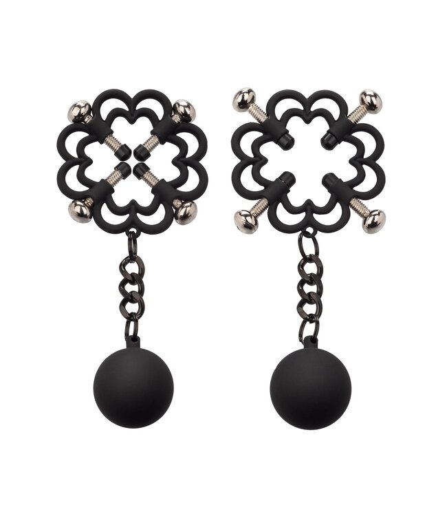 CalExotics Nipple Grips Power Grip 4-Point Weighted Nipple Press