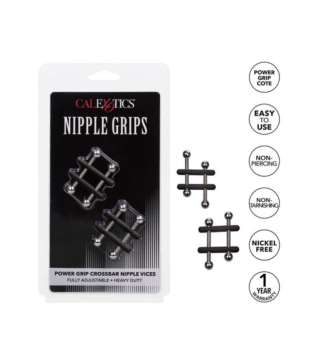 CalExotics Nipple Grips Power Grip Crossbar Nipple Vices
