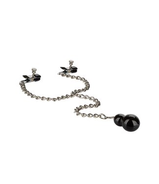 CalExotics Nipple Play Weighted Dual Tier Nipple Clamps