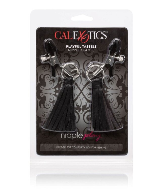 CalExotics Nipple Play Playful Tassels Nipple Clamps