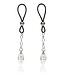 CalExotics Nipple Play Non-Piercing Nipple Jewelry Crystal Teardrop