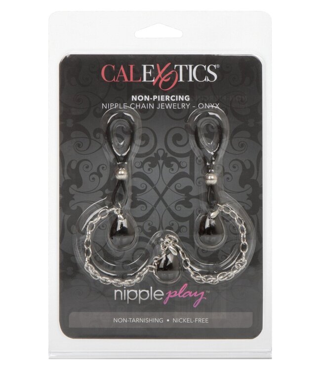 CalExotics Nipple Play Non-Piercing Nipple Chain Jewelry