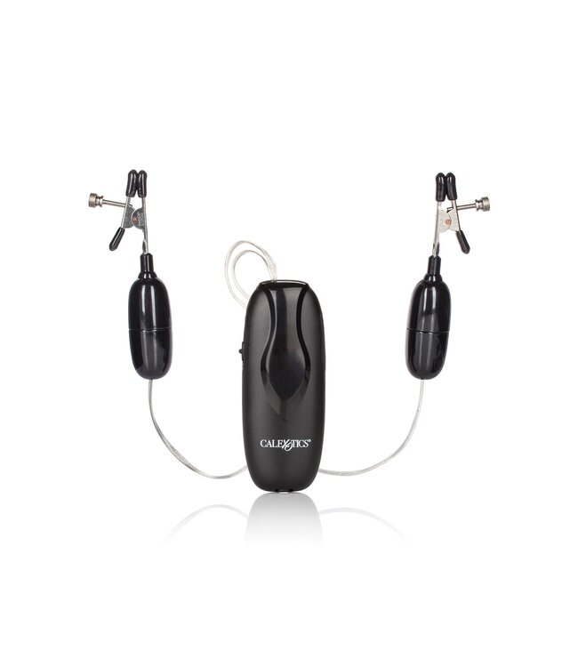 CalExotics Nipple Play Vibrating Nipple Clamps