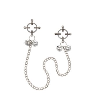 CalExotics Nipple Grips 4-Point Nipple Press with Bells
