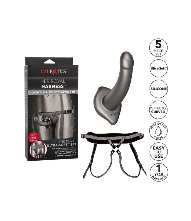 CalExotics Her Royal Harness The Royal Ultra-Soft Set