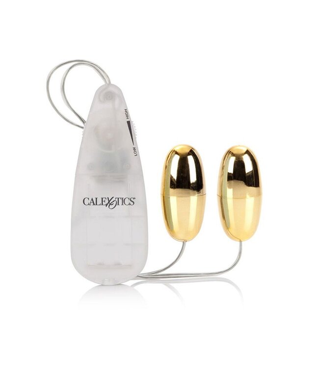 CalExotics Pocket Exotics Vibrating Double Silver Bullets