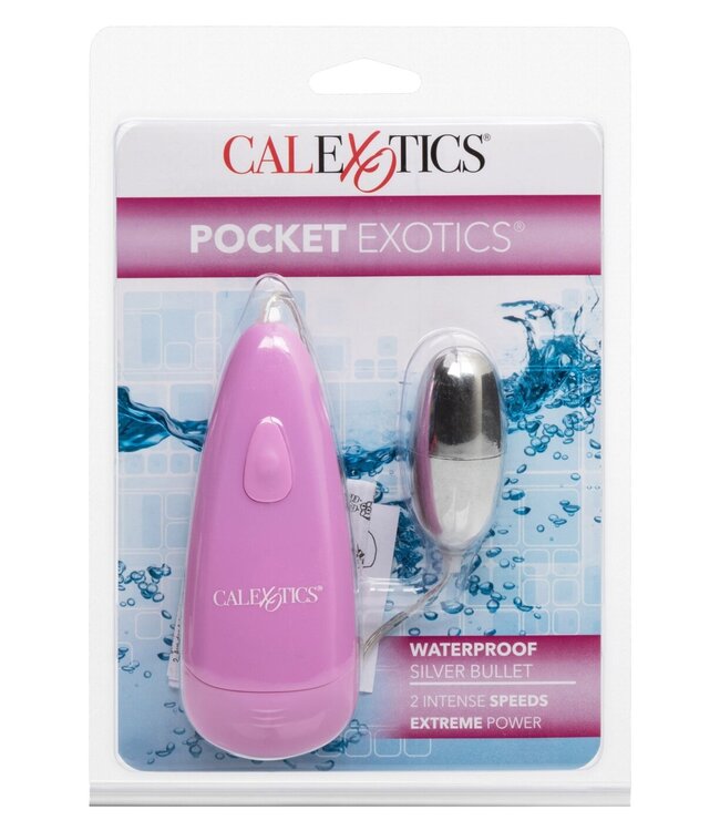 CalExotics Pocket Exotics Waterproof Silver Bullet
