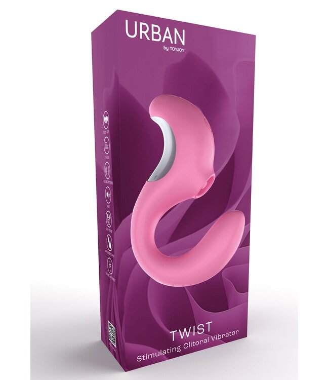 Rimba SVAKOM DuoGlow – Thrusting kralenvibrator met pulserende stimulator – Lila