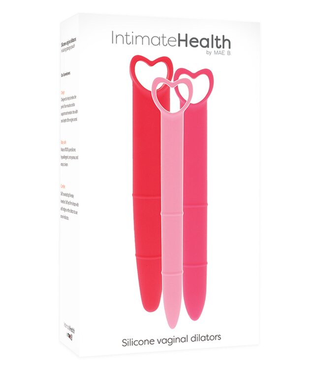 Intimate Health by Mae B Silicone Vaginal Dilators 3pcs