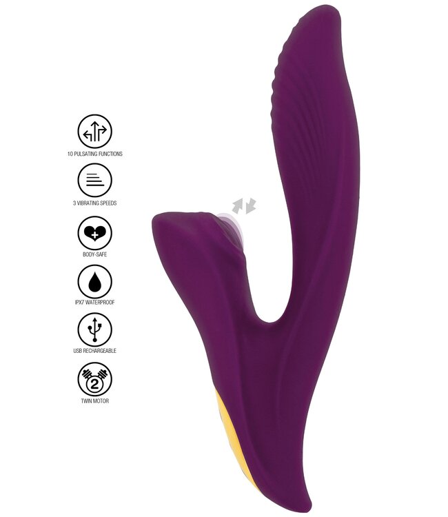 Toyjoy Designer Edition Athena Tapping Sensation Vibe