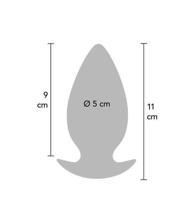 Rimba Pretty Love - Giann - Vibrerende Cock Sleeve - Donkerblauw