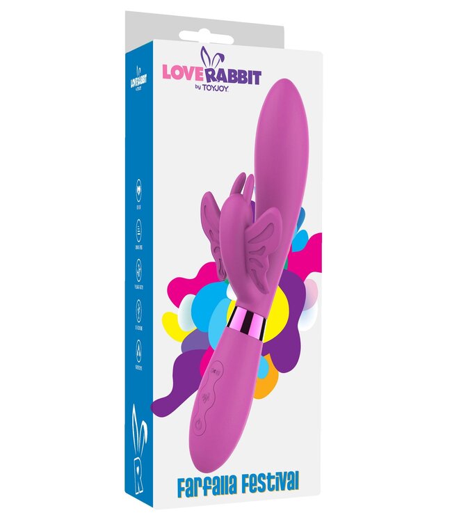 ToyJoy Love Rabbit Farfalla Festival Vibrator