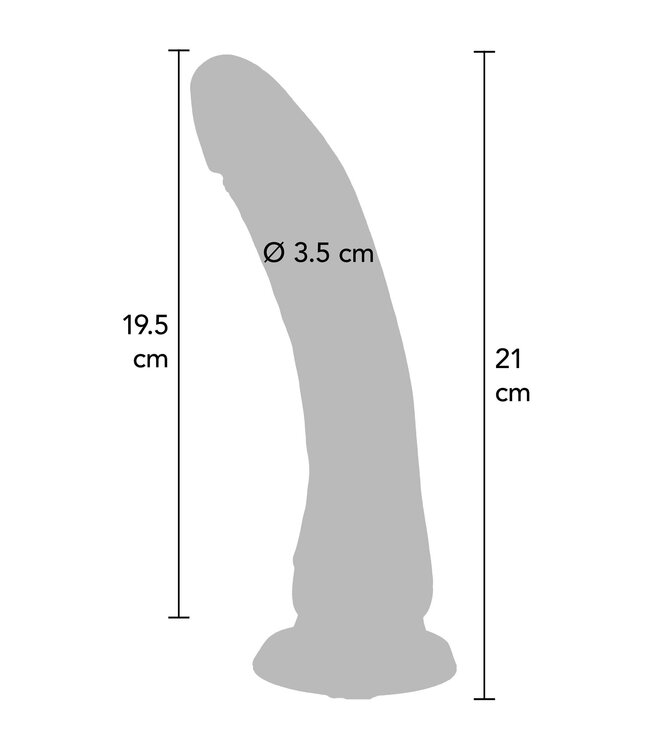 ToyJoy Get Real Silicone 21 cm Dong
