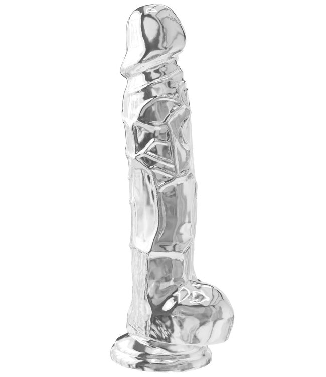 Rimba LoveToy - Knights Ring - Vibrerende Dual Purpose Sleeve - Drip - Wit