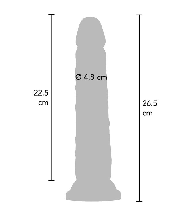 ToyJoy Get Real Deluxe Dual Density 26.5 cm Dong