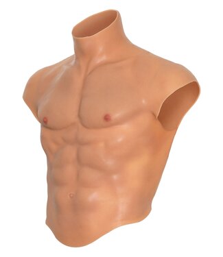 Silicone Torso Pecs and Abs