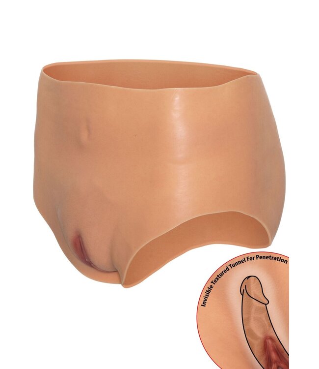 Open Vagina Brief High Waist