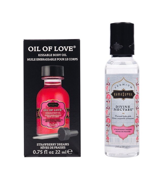 Rimba Kama Sutra - Oral Sex Cocktail Kit - Strawberry Dick-quiri