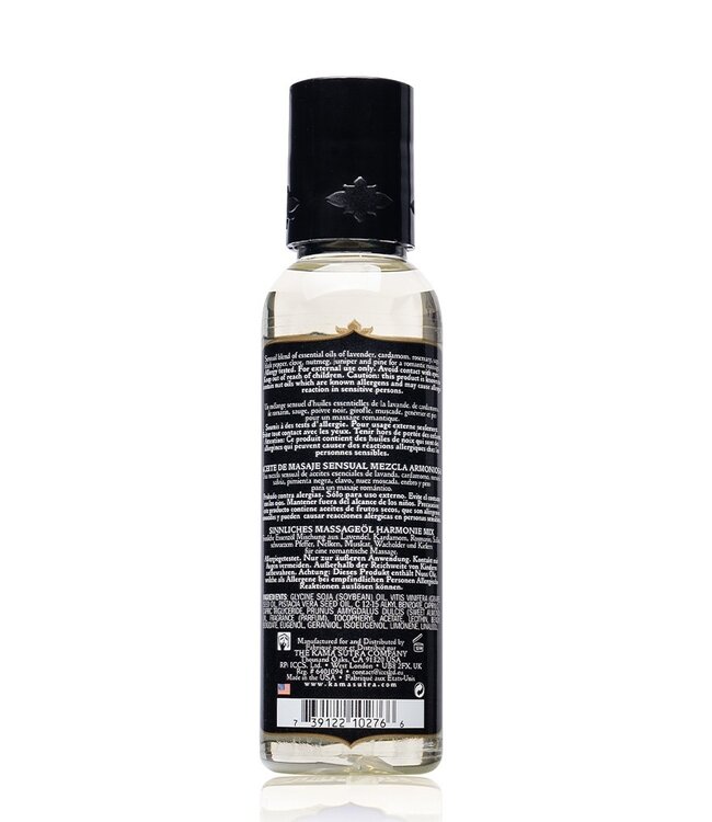 Rimba Kama Sutra - Aromatische Massageolie - Harmony Blend - 59 ml