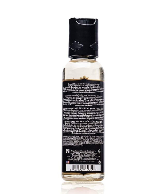 Rimba Kama Sutra - Aromatische Massageolie - Sweet Almond - 59 ml