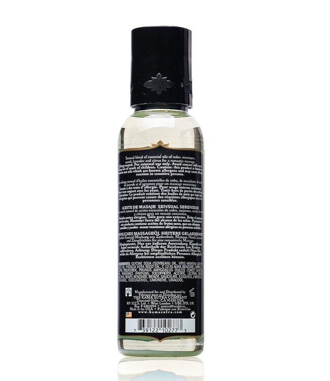 Rimba Kama Sutra - Aromatics Massage Oil - Serenity - 59 ml
