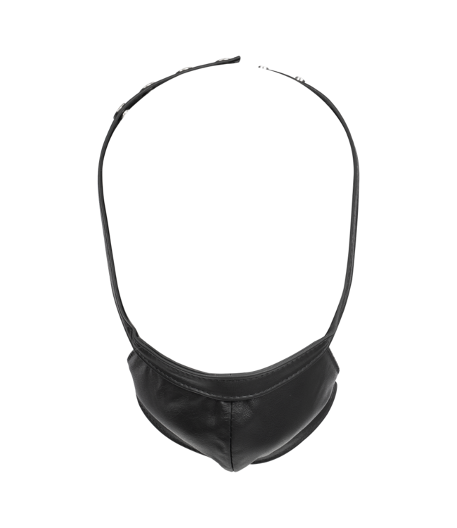 Rimba Rimba Bondage Play - Lederen Muilkorf - Zwart