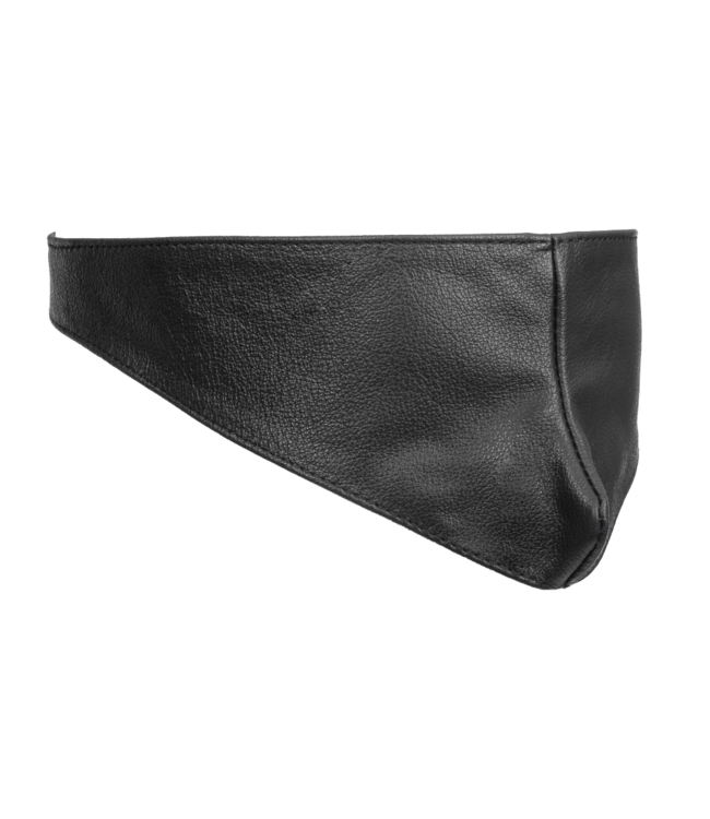 Rimba Rimba Bondage Play - Lederen Blinddoek - Zwart