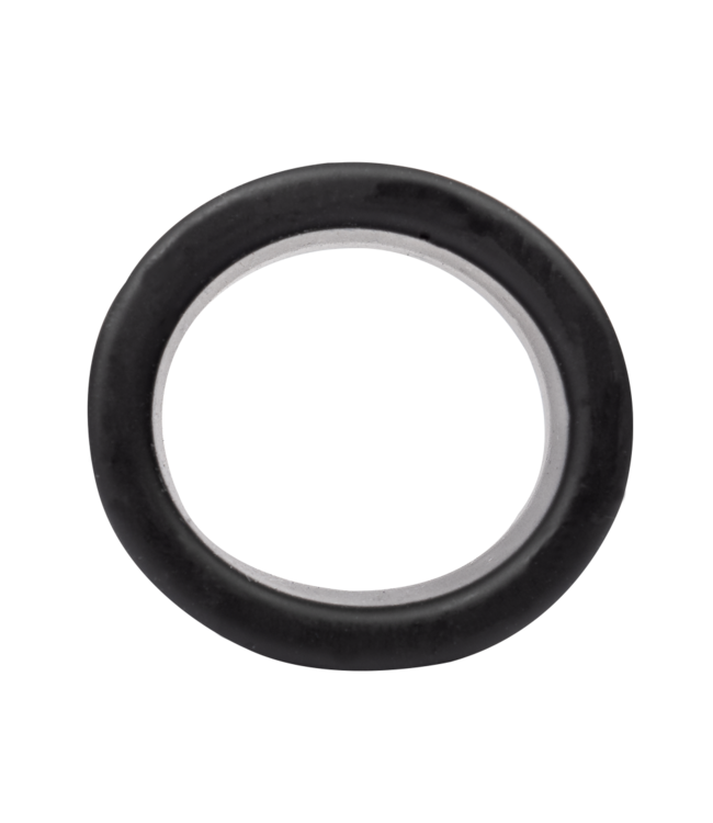 Rimba Rimba Bondage Play - Siliconen Balring - 40 mm - Zwart