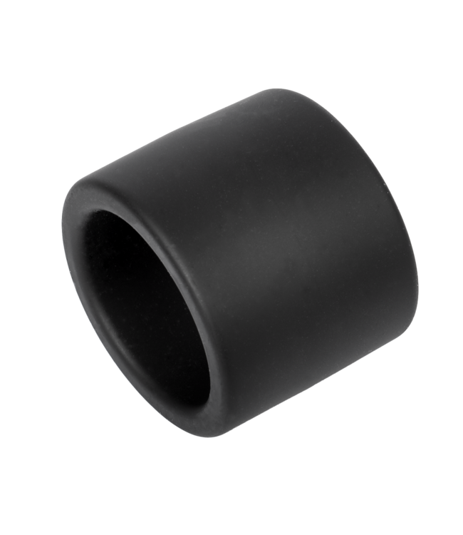 Rimba Rimba Bondage Play - Siliconen Balring - 40 mm - Zwart