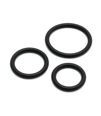 Rimba Rimba - Flexibele siliconen cockring-set (3 stuks)
