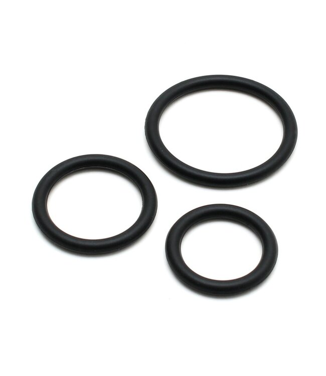 Rimba Rimba - Flexibele siliconen cockring-set (3 stuks)