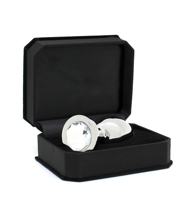 Rimba Rimba - Buttplug GROOT met kristal (unisex)