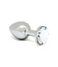 Rimba Rimba - Buttplug KLEIN met kristal (unisex)
