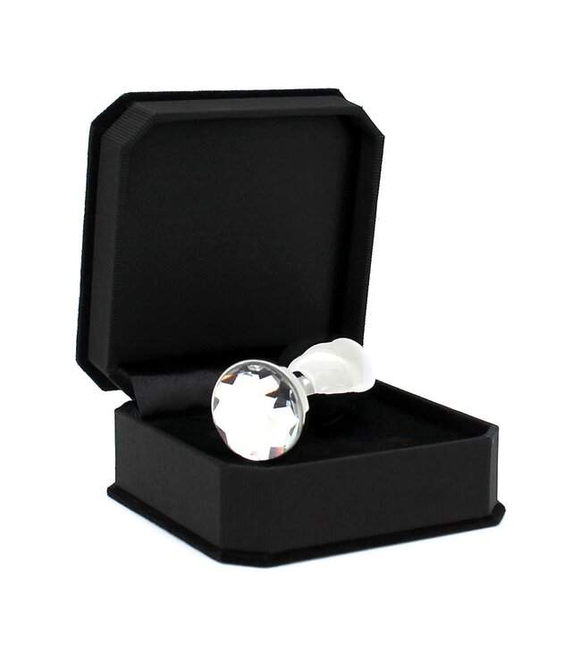 Rimba Rimba - Buttplug KLEIN met kristal (unisex)