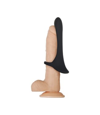 Zero Tolerance Evolved - Cock Armor Vibrerende Cockring - Zwart
