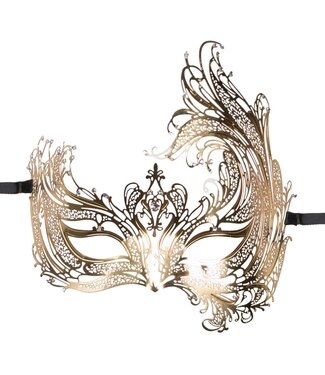Easytoys Fetish Collection Easytoys Fetish - Open Venetiaans Masker - Goudkleurig