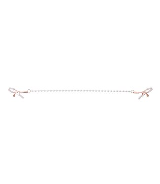 Sportsheets Sportsheets – Peaches ‘n CreaMe Pearl Nipple Clamps – Crème