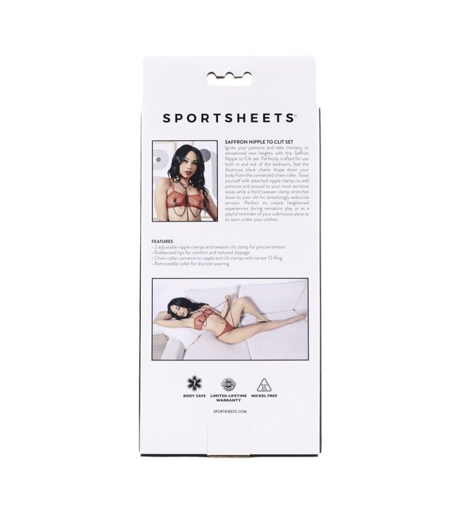 Sportsheets Sportsheets - Saffron Nipple to Clit Set