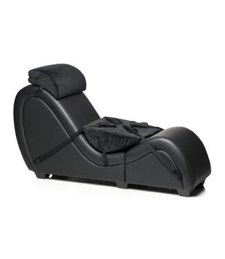 XR Brands Kinky Seks Lounge met Kussens - Zwart